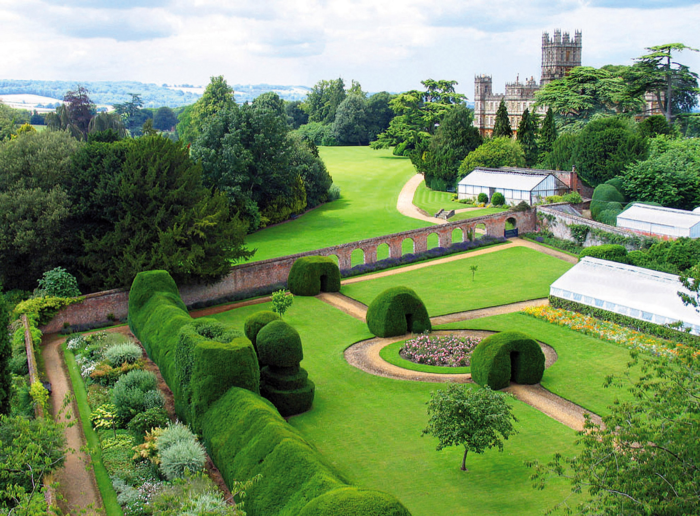 highclere castle gardens
