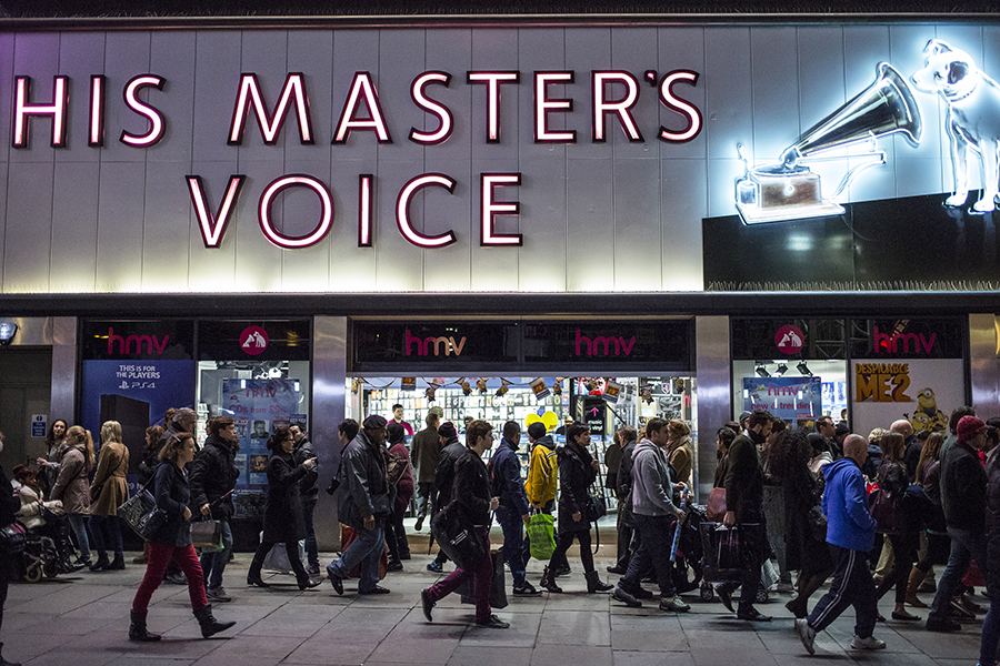 HMV Becomes UK's Largest Physical Music Retailer