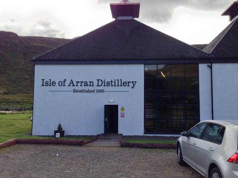 Arran Distillery at Lochranza Revealed a Record Number of Visitors Last Year