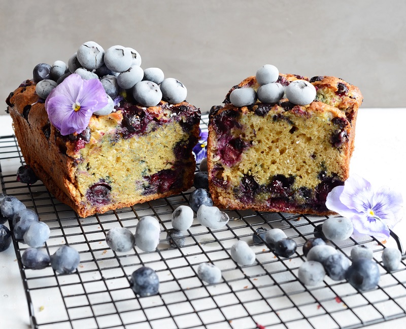 Mother's Day Blueberry Loaf by Clarence Court