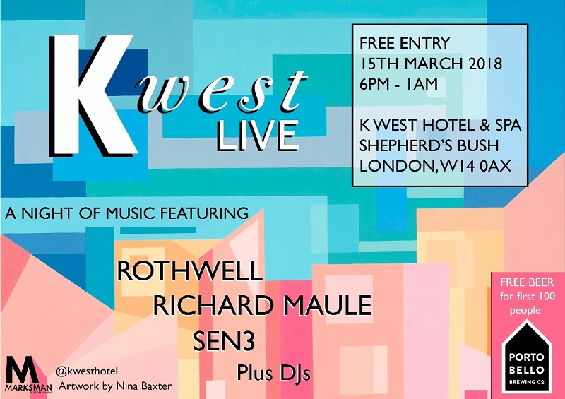 K West Live Launches Monthly Music Nights