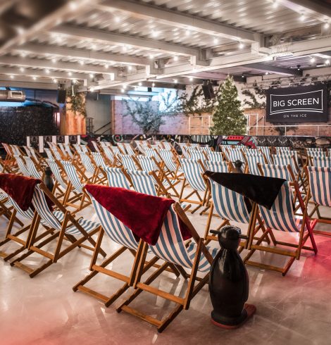 Skate Into The Season With Festive Films On The Ice at QUEENS
