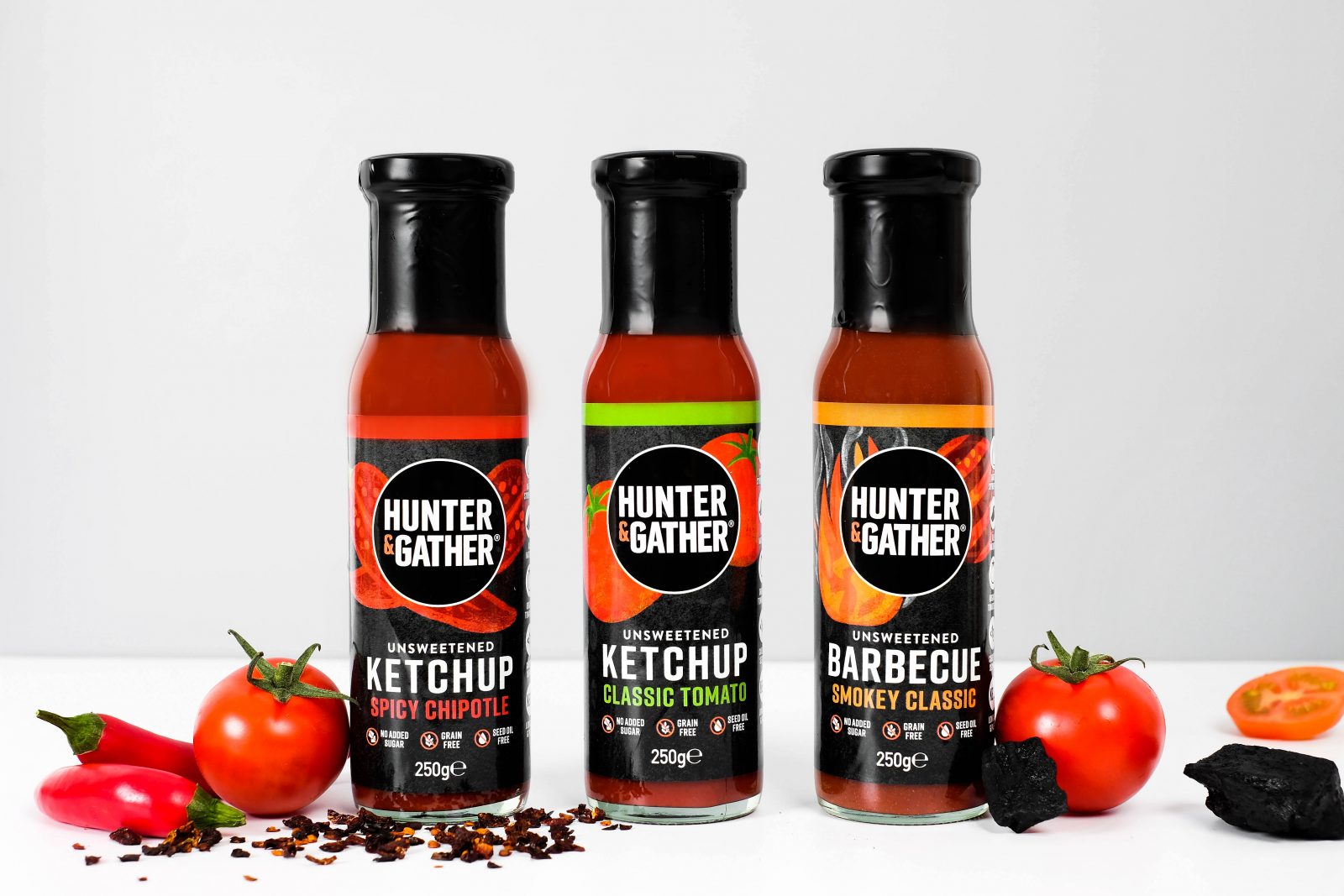 Hunter & Gather Launch 3 Unsweetened Keto Orientated Ketchups