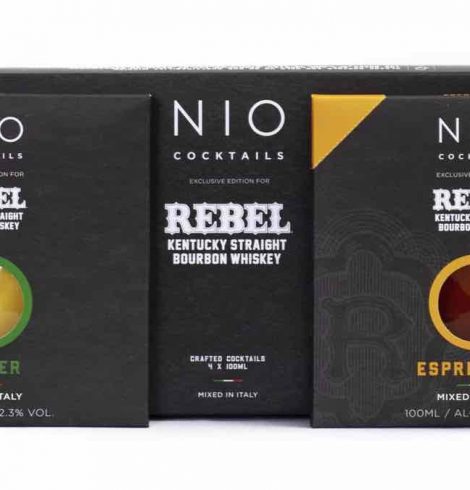 NIO Cocktails Launches Limited-Edition Rebel Bourbon Whiskey Cocktail Collection for Father’s Day