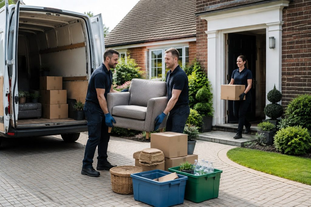 Tips for choosing the best Junk Removal Service Professional junk removal service collecting household waste
