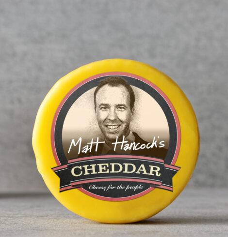 MATT HANCOCK LAUNCHES A CHEESE BRAND