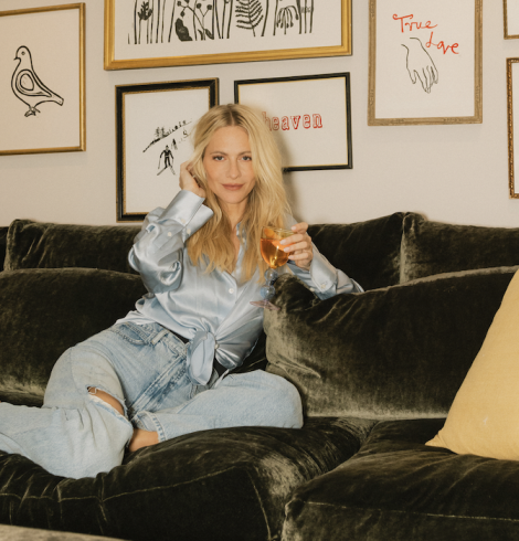 Poppy Delevingne launches the Ultimate Della Vite Hosting Set in collaboration with interiors brand Maison Flâneur