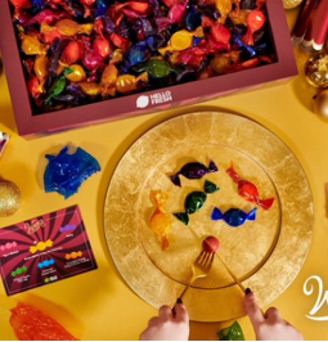 HELLOFRESH SERVES UP A WILLY WONKA-INSPIRED SIX-COURSE CHRISTMAS DINNER IN CANDY FORM, TO CELEBRATE THE RELEASE OF WARNER BROS. PICTURES’ WONKA