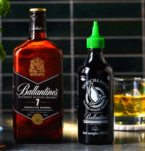 BALLANTINE’S AND RZA TURN UP THE HEAT WITH FLYING GOOSE SRIRACHA SAUCE