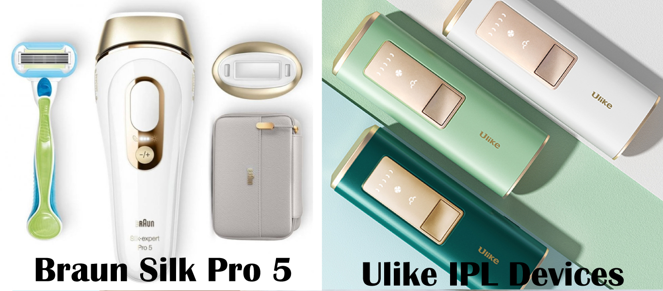 Ulike Vs Braun Silk Expert Pro 5 - Best Hair Removal Device