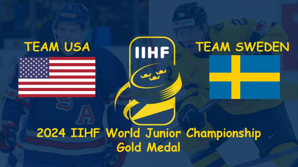 USA vs Sweden hockey