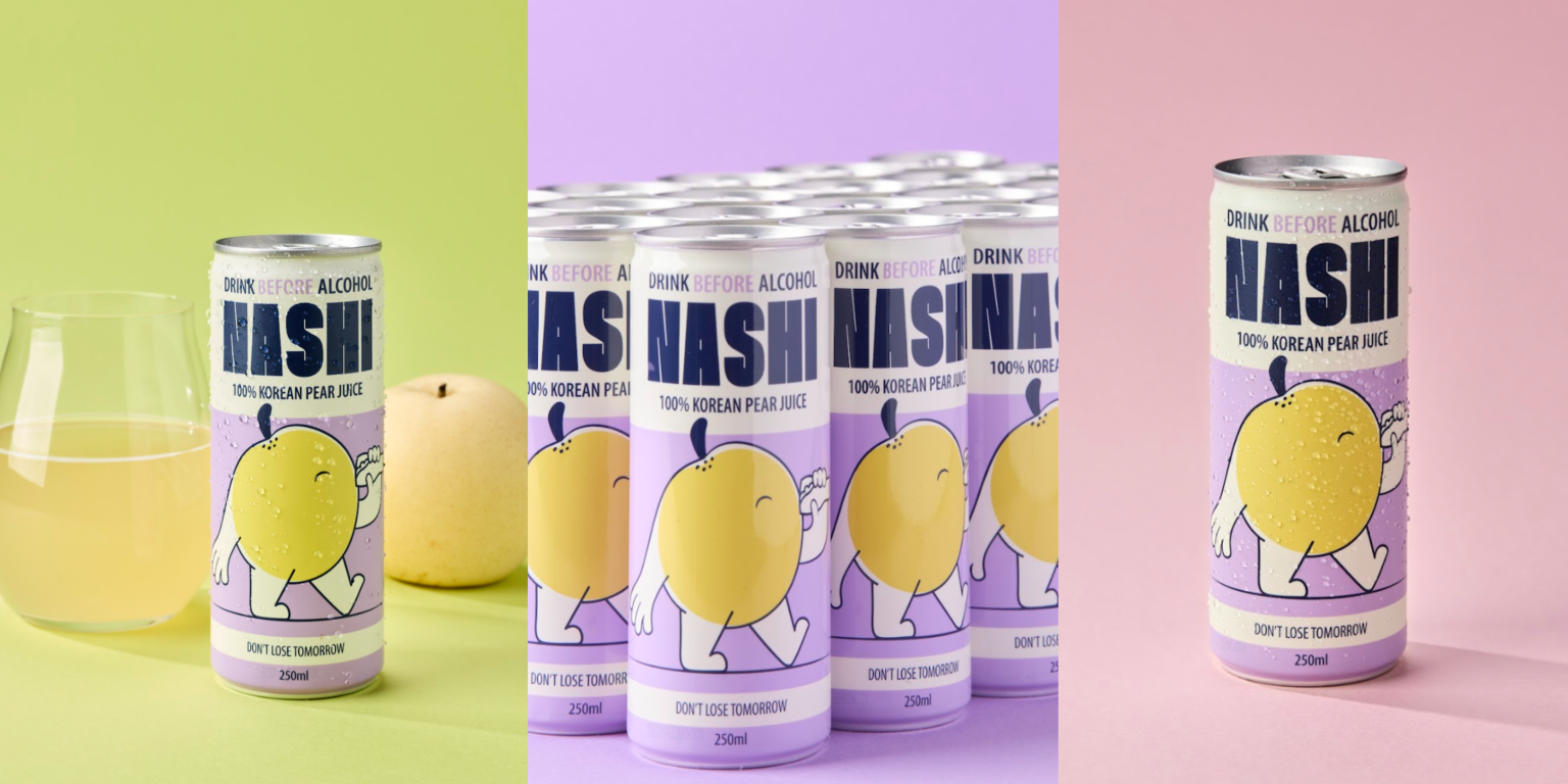 Nashi Pear Juice pre-drink ritual