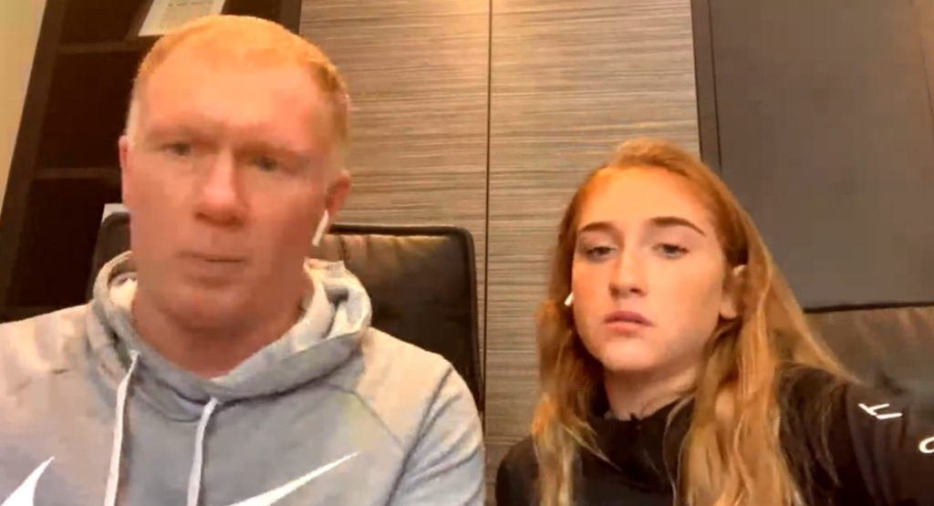 Paul Scholes Daughter Paul Scholes Daughter