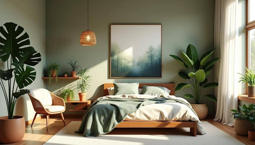 Nature Inspired Interior Design: Secret Tips for a Calming Bedroom Sanctuary nature inspired bedroom design