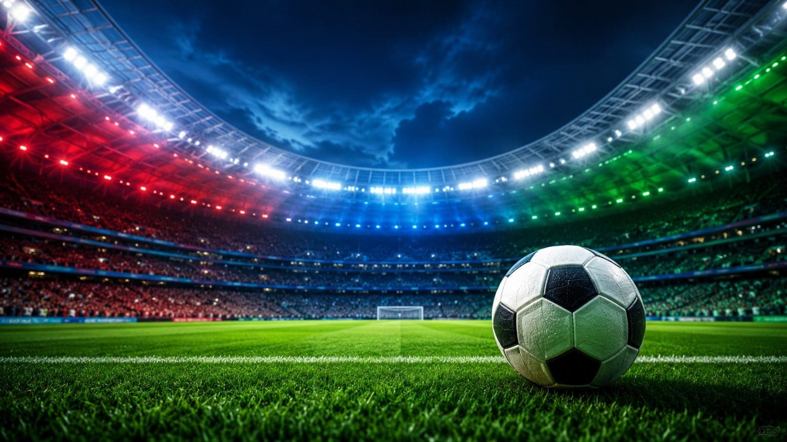 FIFA World Cup 2026 Opens Across North America as Football’s Biggest-Ever Tournament Football on a stadium pitch under bright lights for FIFA World Cup 2026 coverage