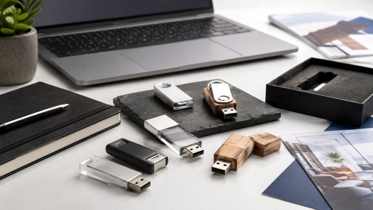 Personalised USB sticks used for promotional marketing campaigns