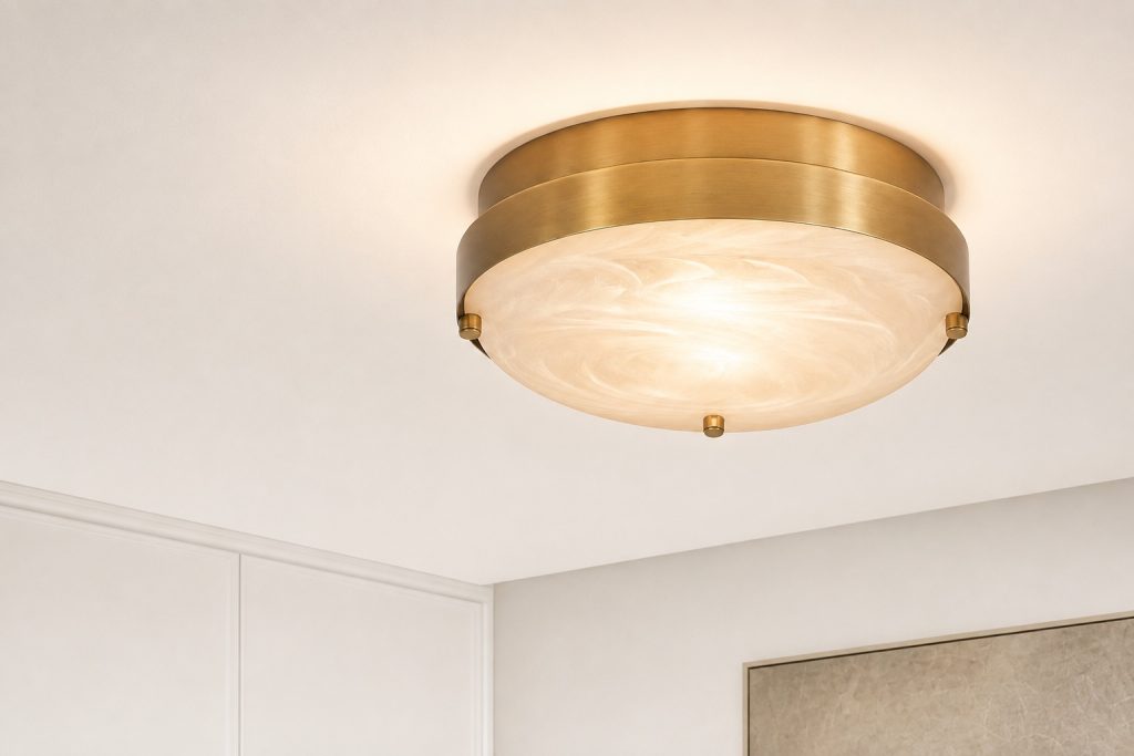 Premium Visual Comfort lighting in a stylish modern interior