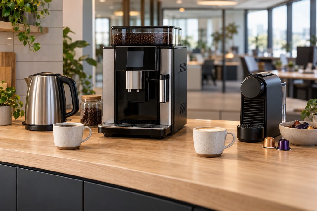 Pods, Kettles or a Rented Machine: The Real Cost of Office Coffee for a Team of 20 Office coffee costs